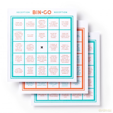 Bin-go Endure a Wedding Bingo Book - Brass Monkey [KSIĄŻKA]