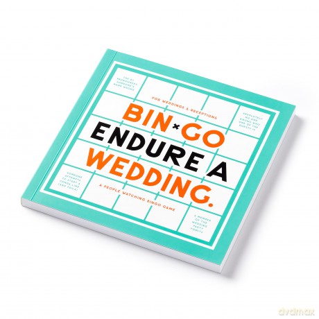 Bin-go Endure a Wedding Bingo Book - Brass Monkey [KSIĄŻKA]