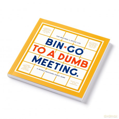 Bin-go to a Dumb Meeting Bingo Book - Brass Monkey [KSIĄŻKA]