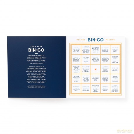Bin-go to a Dumb Meeting Bingo Book - Brass Monkey [KSIĄŻKA]