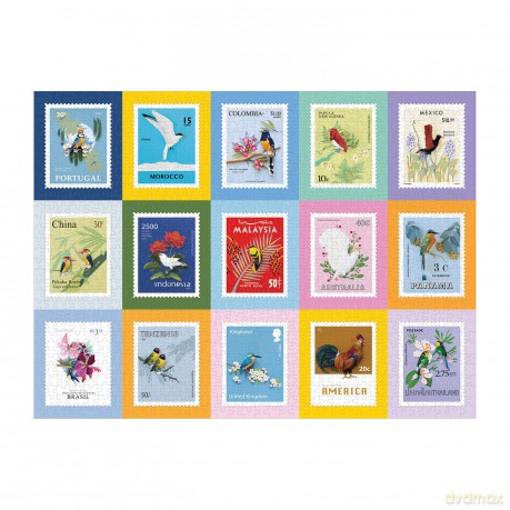 Birds of the World 1000 Piece Puzzle - Galison [PUZZLE]