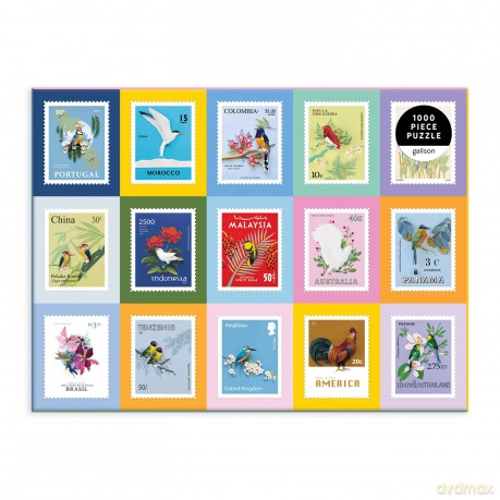 Birds of the World 1000 Piece Puzzle - Galison [PUZZLE]