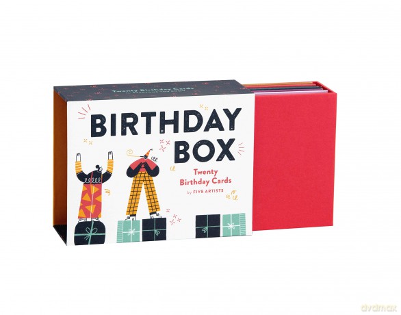 Birthday Box Birthday Cards: Birthday Cards for Everyone You Know - Princeton Architectural Press [KSIĄŻKA]