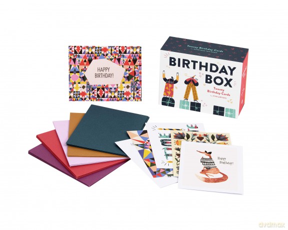 Birthday Box Birthday Cards: Birthday Cards for Everyone You Know - Princeton Architectural Press [KSIĄŻKA]