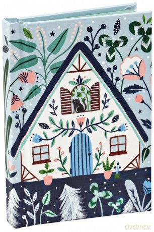 Black Cat Cottage Mini Notebook - Flora Waycott [KSIĄŻKA]