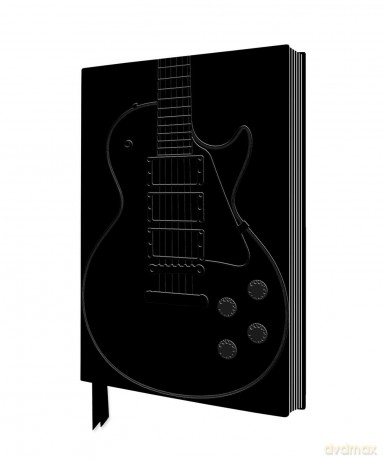 Black Gibson Guitar Artisan Art Notebook (Flame Tree Journals) (Artisan Art Notebooks) - Flame Tree Studio [KSIĄŻKA]