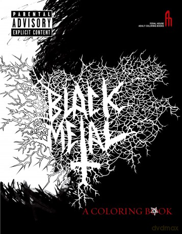 Black Metal: A Coloring Book (Feral House Coloring Books for Adults) (Feral House Adult Coloring Books) - Mike Diana [KSIĄŻKA]