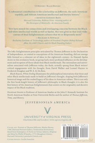 Black Reason, White Feeling: The Jeffersonian Enlightenment in the African American Tradition (Jeffersonian America) [KSIĄŻKA]