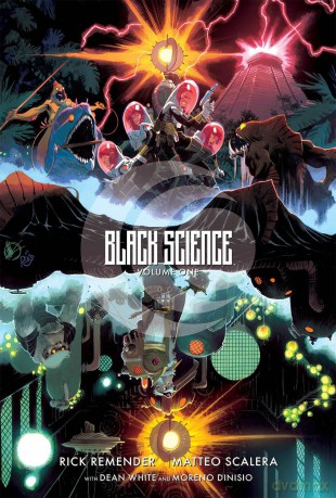 Black Science Volume 1: The Beginner's Guide to Entropy 10th Anniversary Deluxe Hardcover: The Beginner's Guide to Entropy: A Brief Moment of Clarity (BLACK SCIENCE 10TH ANNV ED DLX HC) - Rick Remender [KSIĄŻKA]