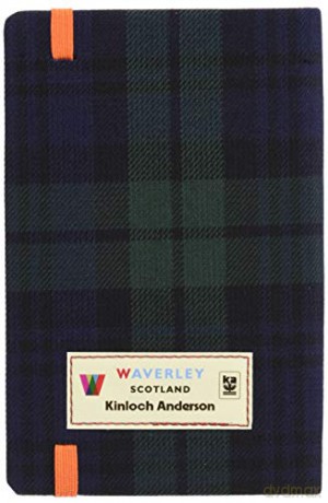 Black Watch Notebook: Waverley Genuine Scottish Tartan Notebook - Ron Grosset [KSIĄŻKA]
