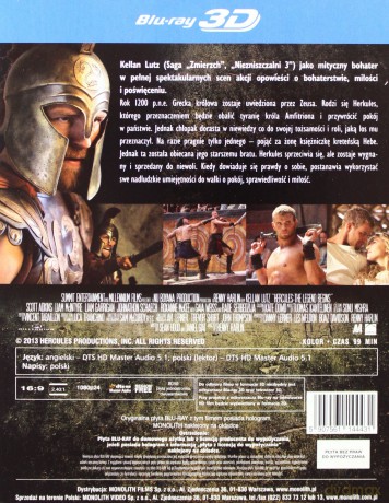 Legenda Herkulesa 3D [Blu-Ray 3D]