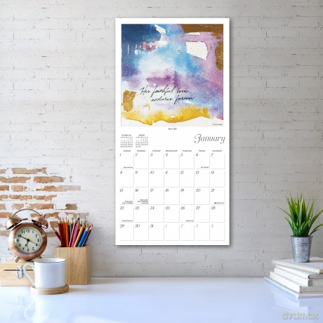 Bless This Year Celebrating the Word of God 2023 16-Month (WALL 16 MONTH) - Rachel Henrick [KALENDARZ]