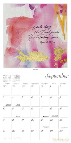 Bless This Year Celebrating the Word of God 2023 16-Month (WALL 16 MONTH) - Rachel Henrick [KALENDARZ]