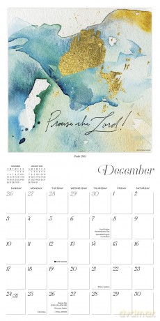 Bless This Year Celebrating the Word of God 2023 16-Month (WALL 16 MONTH) - Rachel Henrick [KALENDARZ]