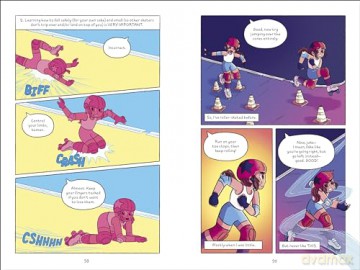 Blood City Rollers: Discover the brand new graphic novel series for 9-11 year olds - Anderson V.P. [KSIĄŻKA]