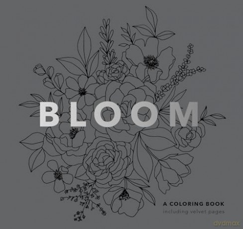 Bloom (Mini): Pocket-Sized 5-Minute Coloring Pages (Stocking Stuffers) - Alli Koch [KSIĄŻKA]