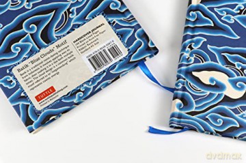 Blue Batik Clouds Hardcover Journal: Lined Notebook: With Ribbon Bookmark: Blank Notebook with Ribbon Bookmark - Tuttle Studio [KSIĄŻKA]