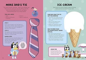 Bluey: Father's Day Fun Craft Book [KSIĄŻKA]