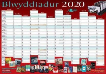 Blwyddiadur 2020 y Lolfa [KSIĄŻKA]