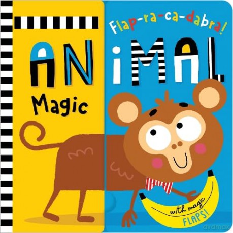 Board Books Flap-ra-ca-dabra! Animal Magic - Alexandra Cox [KSIĄŻKA]