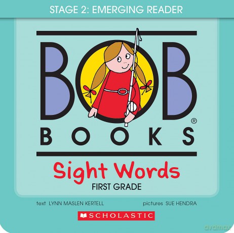 Bob Books - Sight Words First Grade Box Set Phonics, Ages 4 and Up, First Grade, Flashcards (Stage 2: Emerging Reader) - Lynn Maslen Kertell [KSIĄŻKA]