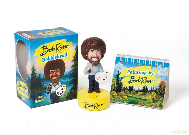 Bob Ross Bobblehead: With Sound! (Rp Minis) - Bob Ross [KSIĄŻKA]