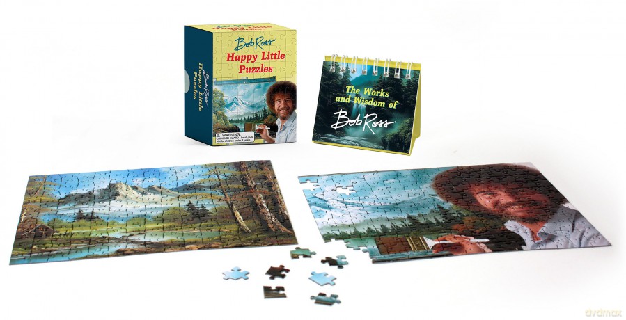 Bob Ross: Happy Little Puzzles - Bob Ross [KSIĄŻKA]