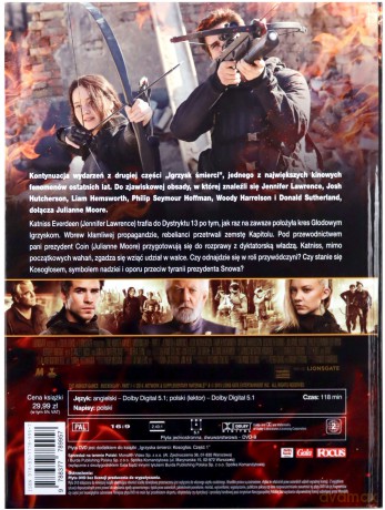 Igrzyska śmierci: Kosogłos część 1 (booklet) [DVD]