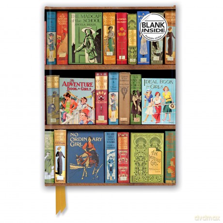 Bodleian Girls Adventure Book (Foiled Blank Journal) (Flame Tree Blank Notebooks) - Flame Tree Studio [KSIĄŻKA]