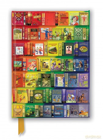 Bodleian Library: Rainbow Shelves (Foiled Journal) (Flame Tree Notebooks) - Flame Tree Studio [KALENDARZ]