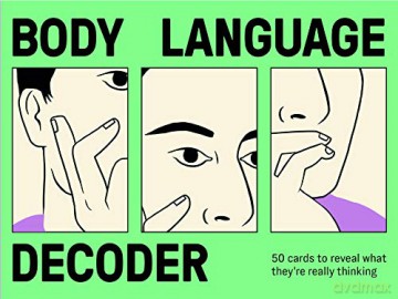 Body Language Decoder: 50 Cards To Reveal What They're Really Thinking (Magma for Laurence King) - Martin Brooks [KSIĄŻKA]