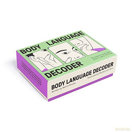 Body Language Decoder: 50 Cards To Reveal What They're Really Thinking (Magma for Laurence King) - Martin Brooks [KSIĄŻKA]