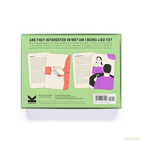 Body Language Decoder: 50 Cards To Reveal What They're Really Thinking (Magma for Laurence King) - Martin Brooks [KSIĄŻKA]