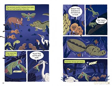 Boitatá the Fire Snake: A Brazilian Graphic Folktale (Discover Graphics: Global Folktales) - Ana Siqueira [KSIĄŻKA]