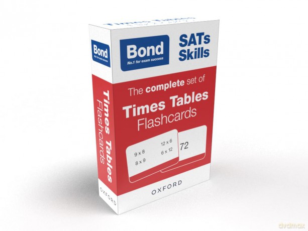 Bond SATs Skills: The complete set of Times Tables Flashcards - Michellejoy Hughes [KSIĄŻKA]