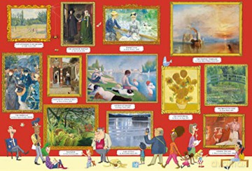 Book and Jigsaw Art Gallery (Usborne Book and Jigsaw) - Rosie Dickins [KSIĄŻKA]