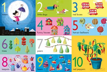 Book and Jigsaw Numbers (Usborne Book and Jigsaw): 1 - Kate Nolan [KSIĄŻKA]