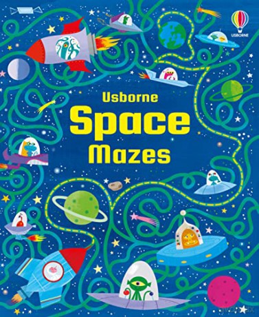 Book and Jigsaw Space Maze (Usborne Book and Jigsaw) - Sam Smith [KSIĄŻKA]