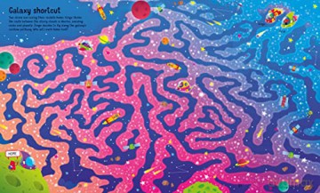 Book and Jigsaw Space Maze (Usborne Book and Jigsaw) - Sam Smith [KSIĄŻKA]