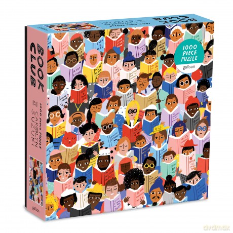 Book Club 1000 Piece Puzzle in a Square Box - Carolyn Suzuki [PUZZLE]