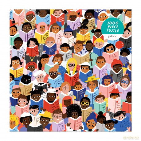 Book Club 1000 Piece Puzzle in a Square Box - Carolyn Suzuki [PUZZLE]