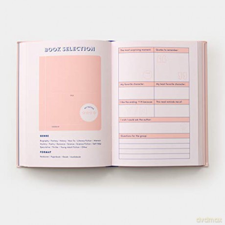 Book Club: A Journal: Prepare for, Keep Track of, and Remember Your Reading Discussions with 200 Book Recommendations and Meeting Activities - Read It Forward [KSIĄŻKA]