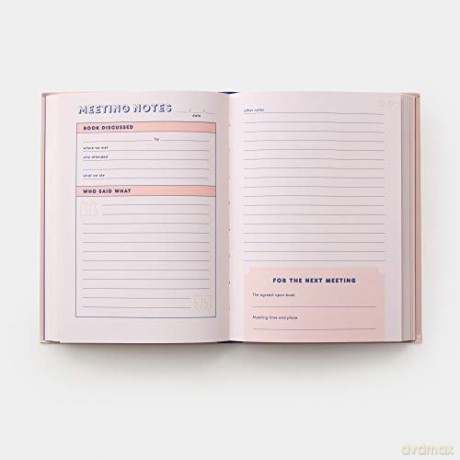 Book Club: A Journal: Prepare for, Keep Track of, and Remember Your Reading Discussions with 200 Book Recommendations and Meeting Activities - Read It Forward [KSIĄŻKA]