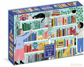Book Nerd Puzzle: 1,000-pieces (Workman Puzzles) - Maguire [KSIĄŻKA]