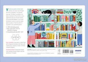 Book Nerd Puzzle: 1,000-pieces (Workman Puzzles) - Maguire [KSIĄŻKA]