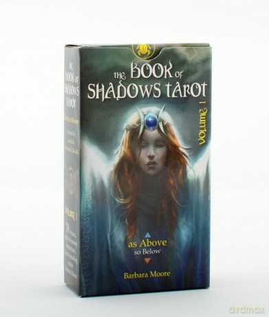 Book of Shadows Tarot: As Above Volume I: Full colour 78 card Tarot Deck and Instructions - Barbara Moore [KARTY]