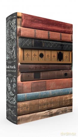 Book Stack Book Jigsaw Puzzle (Puzzles): LoveLit Puzzle - Smith Gibbs [KSIĄŻKA]