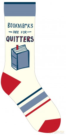 Bookmarks Are for Quitters Socks [KSIĄŻKA]