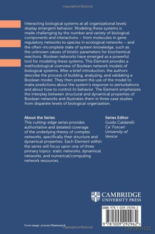 Boolean Networks as Predictive Models of Emergent Biological Behaviors (Elements in the Structure and Dynamics of Complex Networks) - Jordan C. Rozum [KSIĄŻKA]