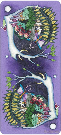 Borderless Tarot Of A Moon Garden Deck Book Set - Karen Marie Sweikhardt [KSIĄŻKA]